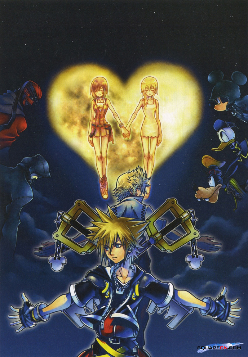 人物原画-王国之心2(Kingdom Hearts II)(KH2)-FFSKY天幻网专题站(www