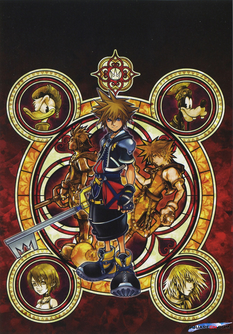 人物原画-王国之心2(Kingdom Hearts II)(KH2)-FFSKY天幻网专题站(www